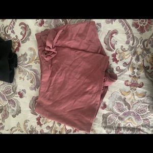 Burnt pink skort